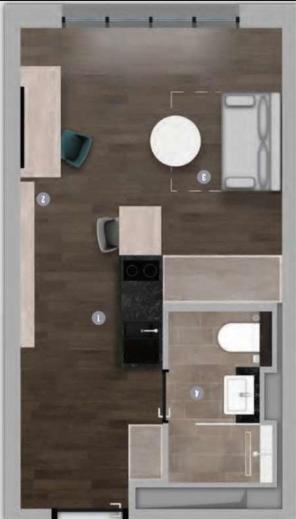 Studio Apartment Uber Den Wolken Berlin Zewnętrze zdjęcie